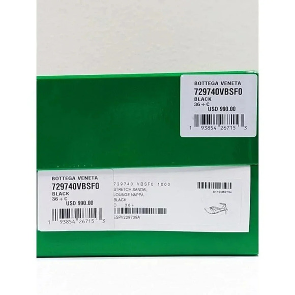 Bottega Veneta Women's Stretch Ankle Strap Kitten Heel Sandals Sz 36.5 MSRP $990 - Picture 11 of 11